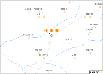 map of Finarwa