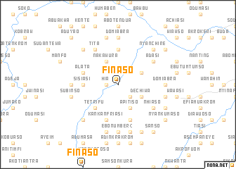 map of Finaso