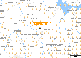 map of Finca Victoria