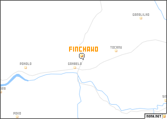 map of Fīnchʼawo