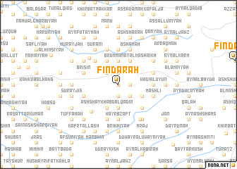 map of Findārah