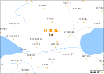 map of Fındıklı