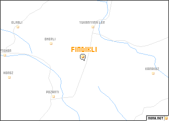 map of Fındıklı