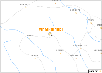 map of Fındıkpınarı