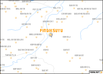 map of Fındıksuyu