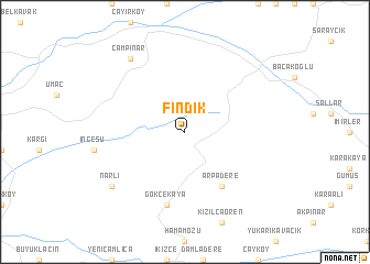 map of Fındık