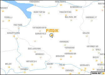 map of Fındık