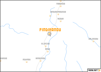 map of Findimanou