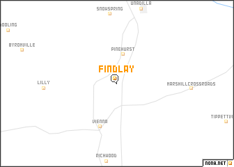 map of Findlay