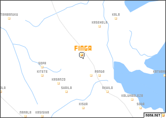 map of Finga