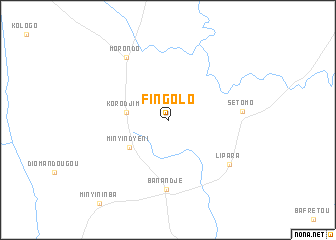 map of Fingolo