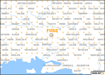 map of Fingo