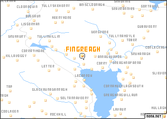 map of Fingreagh