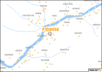 map of Finiasse