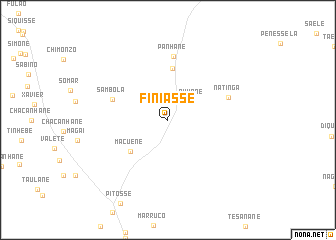 map of Finiasse
