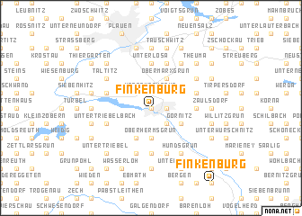 map of Finkenburg