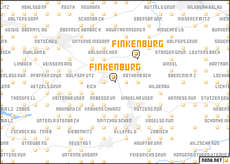 map of Finkenburg