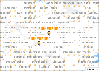 map of Finkenburg