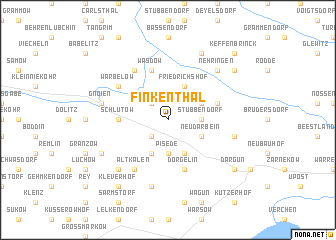 map of Finkenthal