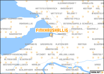 map of Finkhaushallig