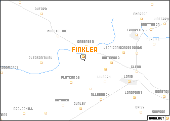 map of Finklea