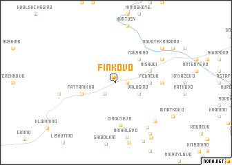 map of Fin\