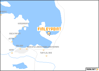 map of Finley Point
