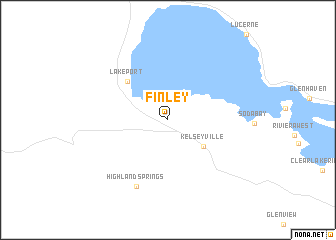 map of Finley