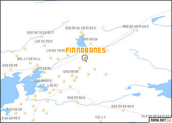 map of Finnabanes