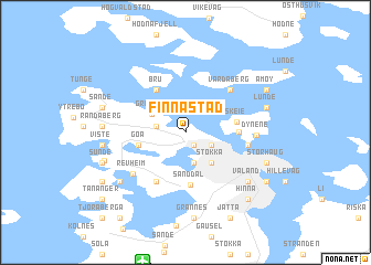 map of Finnastad