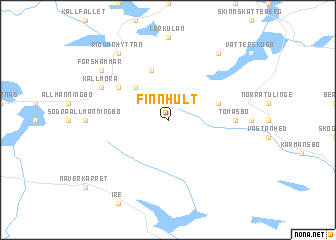 map of Finnhult