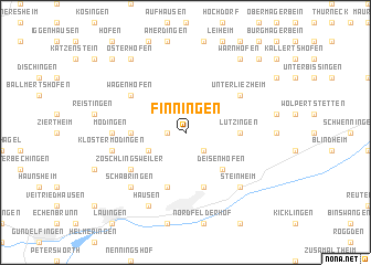 map of Finningen