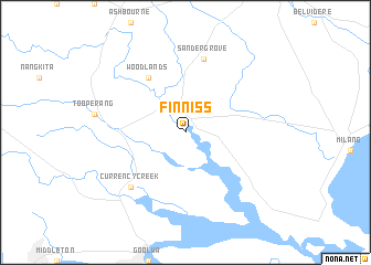 map of Finniss