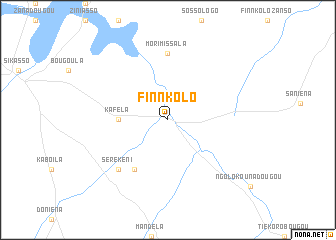 map of Finnkolo