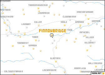 map of Finnow Bridge