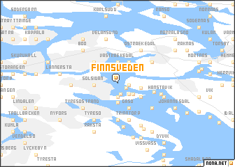 map of Finnsveden