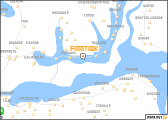 map of Finntiok