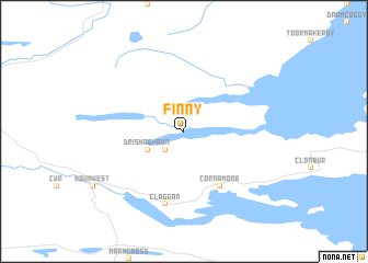 map of Finny