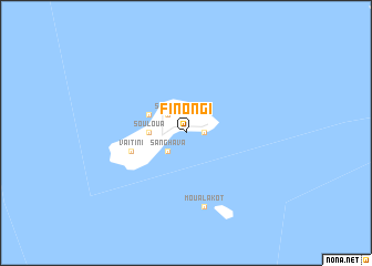 map of Finongi