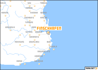 map of Finschhafen