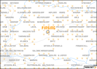 map of Finsing