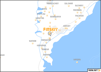 map of Finskiy
