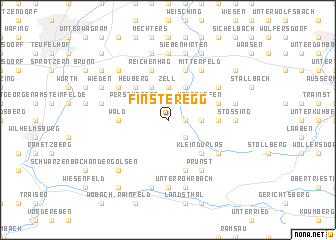 map of Finsteregg