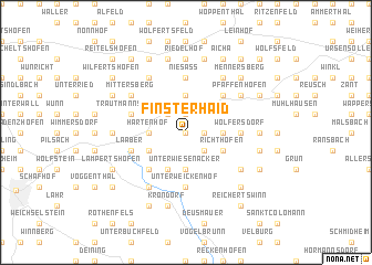 map of Finsterhaid