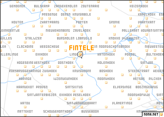 map of Fintele