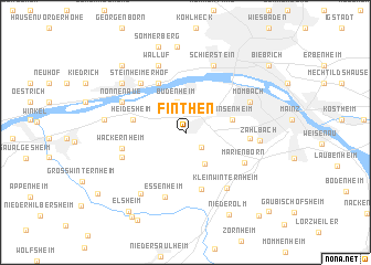 map of Finthen