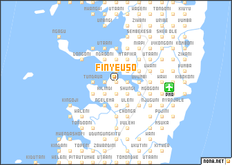 map of Finyeuso