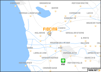 map of Fiocina