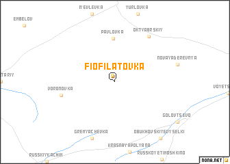 map of Fiofilatovka