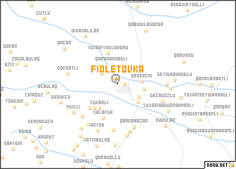 map of Fioletovka